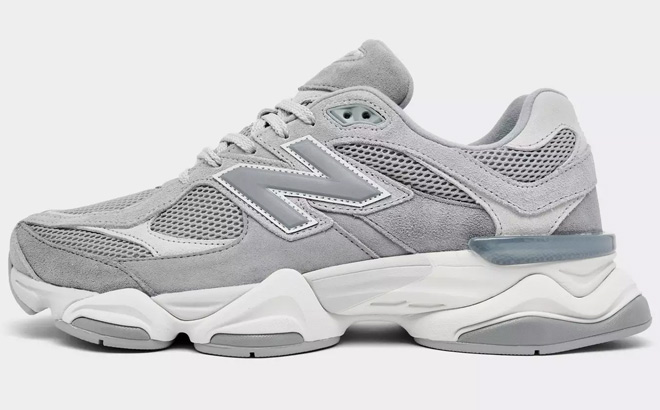 New Balance Mens 9060 Casual Shoes in Slate Grey and Raincloud Colors