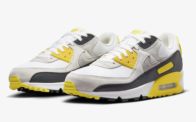 Nike Air Max 90 Mens Shoes in Yellow Color