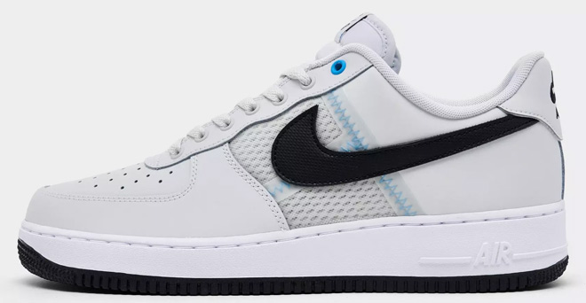 Nike Mens Air Force 1 07 LV8 SE Mesh Tape Shoe