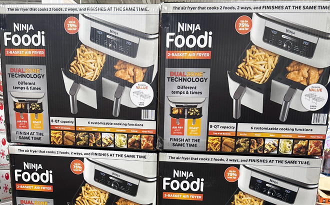 Ninja Foodi 6in1 8qt 2 Basket Air Fryer