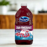 Ocean Spray Cran Pomegranate Juice Drink on a Table