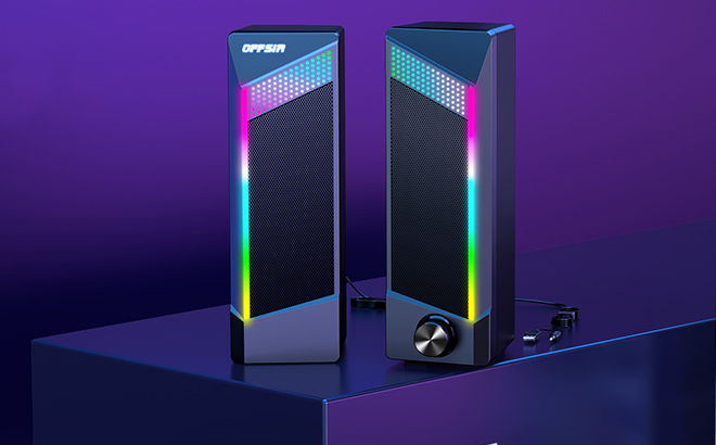 Offsir 2 in 1 PC Speakers