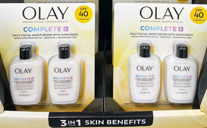 Olay Complete Daily Facial Moisturizer with Sunscreen