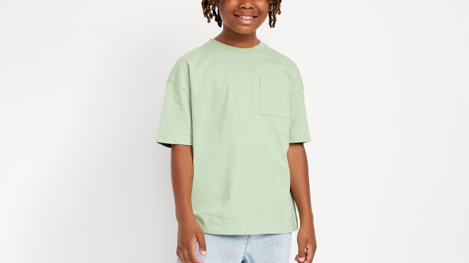 Old Navy Boys Oversized Pocket T Shirt Old Navy Boys Oversized Pocket T Shirt