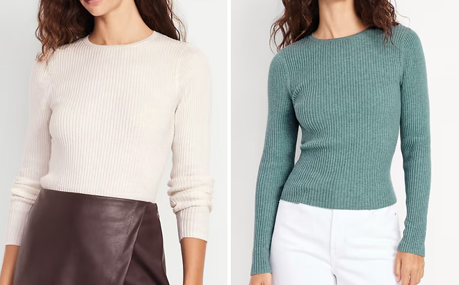 Old Navy Womens SoSoft Lite Rib Sweaters Old Navy Womens SoSoft Lite Rib Sweaters