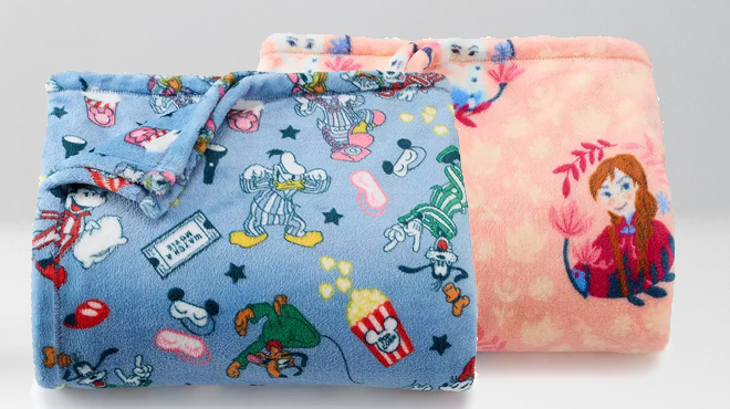 Oversize Disney Throw Blankets