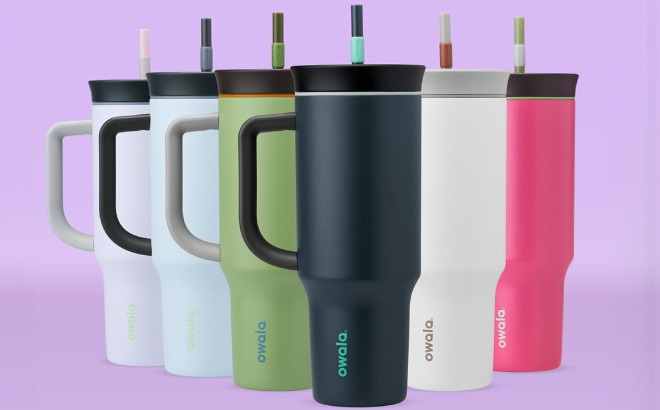 Owala Stainless Steel Triple Layer Insulated Travel Tumblers