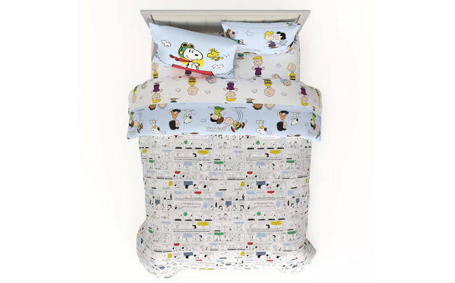 Peanuts Snoopy 3 Piece Sheet Set