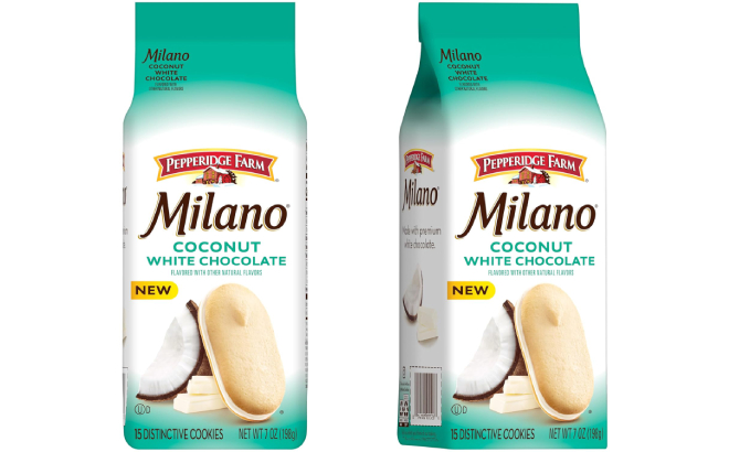 Pepperidge Farm Milano White Chocolate Coconut Flavored Cookies Pepperidge Farm Milano White Chocolate Coconut Flavored Cookies