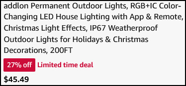 Permanent Outdoor Lights Checkout Permanent Outdoor Lights Checkout