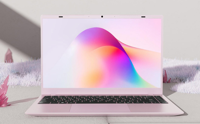 Pink Laptop