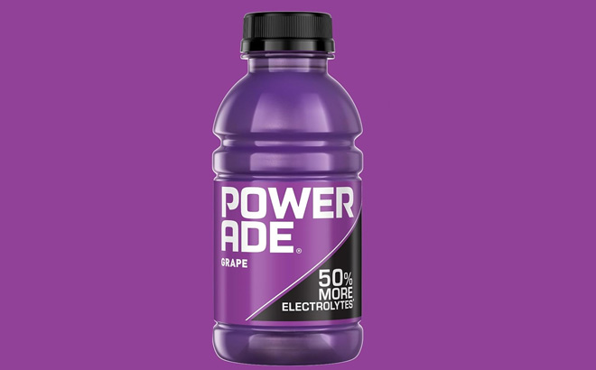 Powerade Grape Bottle