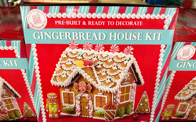 PreBuilt Gingerbread House Kit