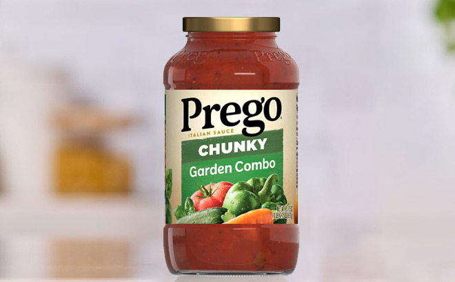 Prego Chunky Garden Combo Pasta Sauce