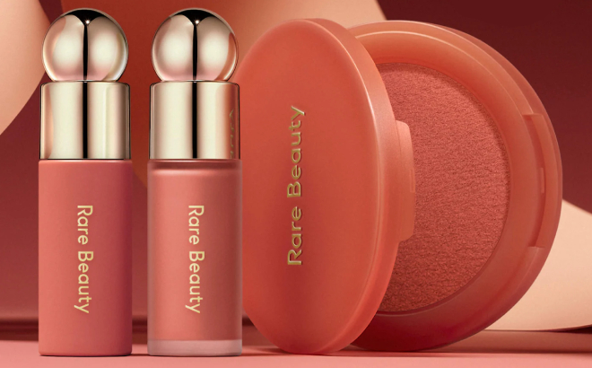 Rare Beauty by Selena Gomez Soft Pinch Cheek Lip Trio Makeup Gift Set Rare Beauty by Selena Gomez Soft Pinch Cheek Lip Trio Makeup Gift Set