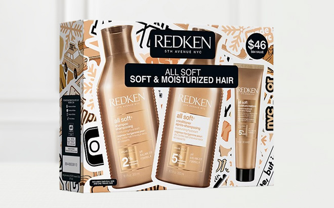 Redken Holiday All Soft Holiday 3 Piece Gift Set Redken Holiday All Soft Holiday 3 Piece Gift Set