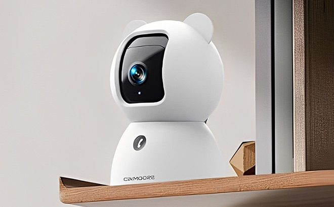 Security Camera on the Shelf