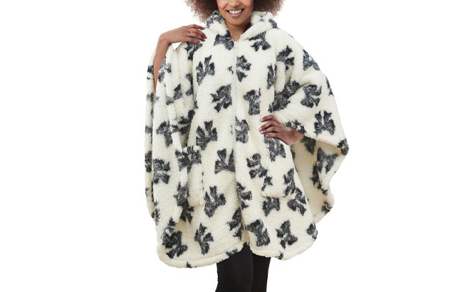 Sherpa Zip Angel Wrap