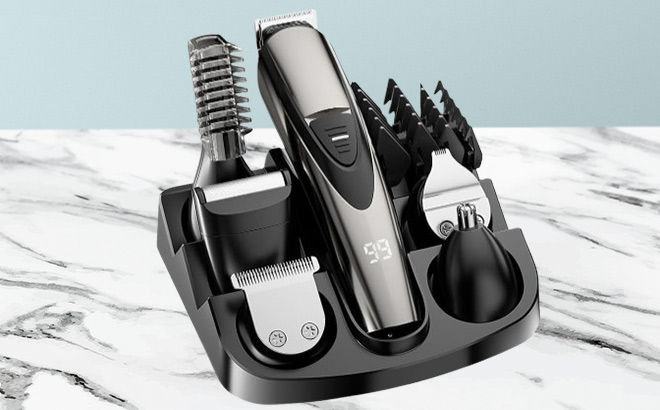 Shpavver Beard Trimmer on the Table Shpavver Beard Trimmer on the Table