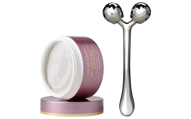Skinn Neck Amour Leave on Mask Facial Massage Tool