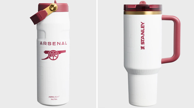 Stanley 1913 x Arsenal IceFlow Bottle Flip Straw