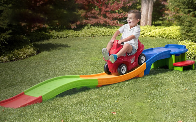 Step2 Up Down Roller Coaster Toy Step2 Up Down Roller Coaster Toy