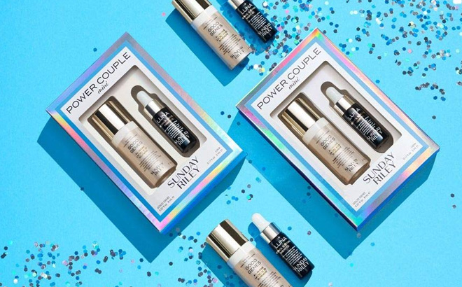 Sunday Riley Mini Power Couple Travel Kit