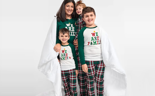The Childrens Place We Are Family Matching Family Pajamas
