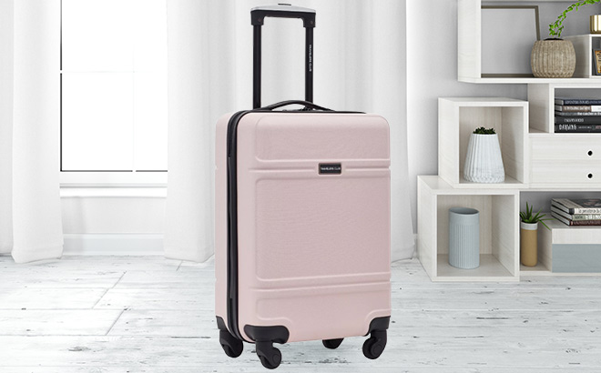 Travelers Club Skyline Collection Rolling Carry On in Filmy Color Travelers Club Skyline Collection Rolling Carry On in Filmy Color