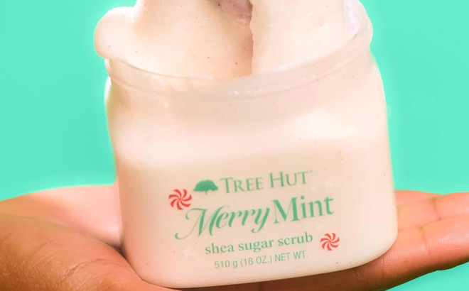Tree Hut Merry Mint Shea Sugar Scrub