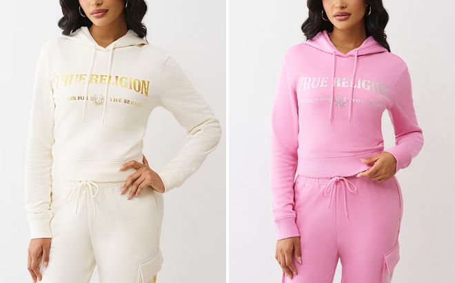 True Religion Metallic Hoodie