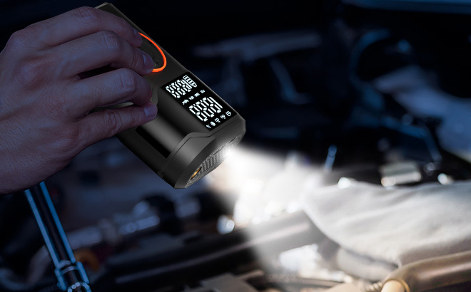 Uzny Portable Tire Inflator Air Compressor