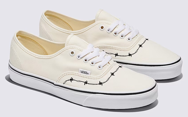 VANS Authentic Shoes in Off White Color