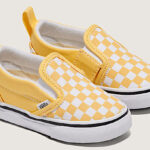 VANS Toddler Slip On V Checkerboard Shoes