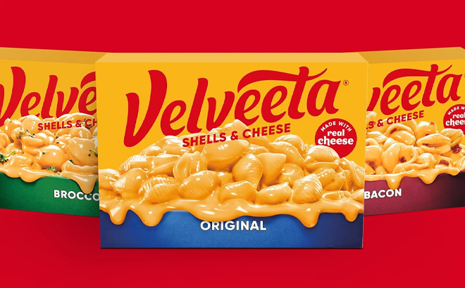 Velveeta Shells Cheese Original Shell Pasta Cheese Sauce 12 oz Box