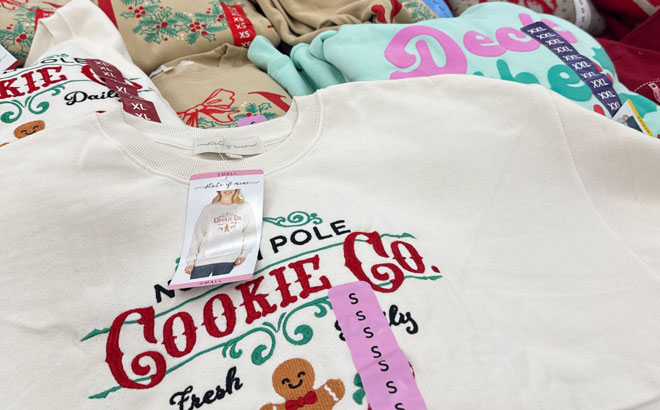 Womens Holiday Sweatshirts at Sams Club