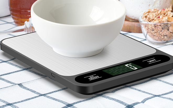 22lb Digital Kitchen Scale on a Table