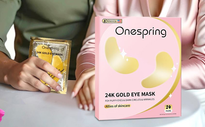 24K Gold Eye Mask 24 Packa 24K Gold Eye Mask 24 Packa