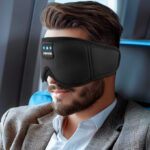 3D Sleeping Mask in Use