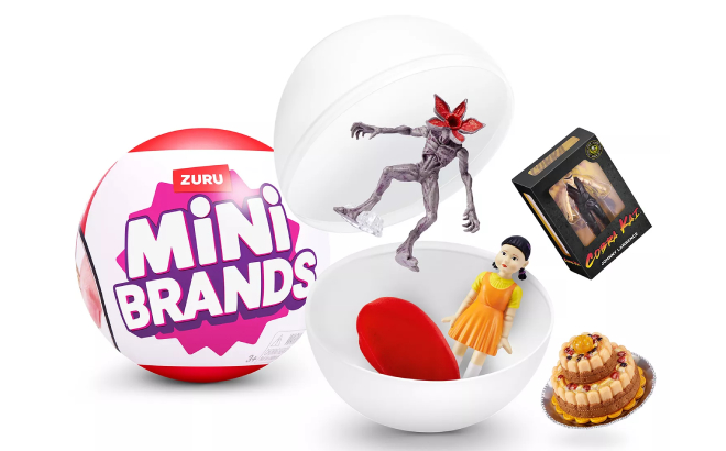 5 Surprise Zuru Mini Brands Netflix Capsule