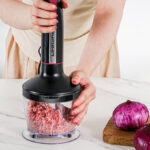 A Person Holding LINKChef Immersion Blender