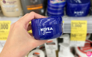 A Person Holding a Nivea Body Creme