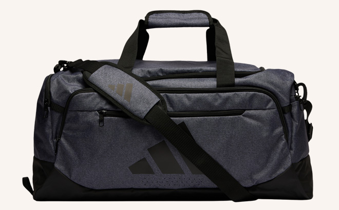 Adidas Duffle Bag in Grey Black Adidas Duffle Bag in Grey Black
