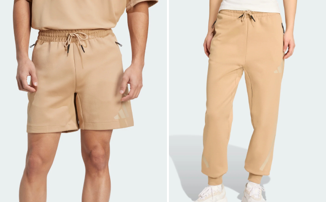 Adidas Mens Z N E Shorts and Womens Z N E Pants