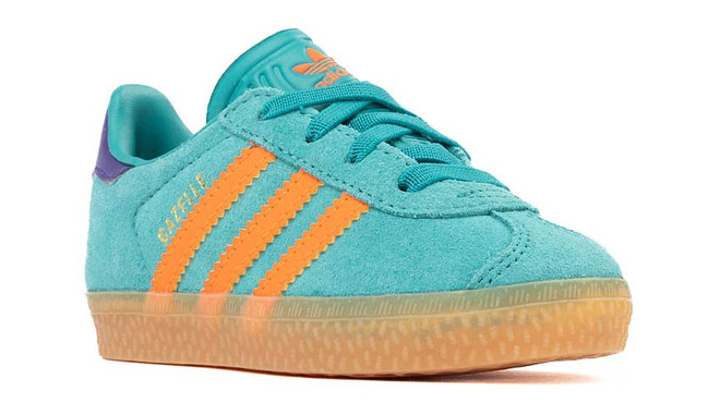Adidas Toddlers Gazelle Comfort Closure Athletic Shoes