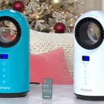 Airvana 1500 Watt Vortex Turbine Heatesr with Remote in Two Colors