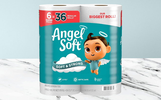 Angel Soft Toilet Paper