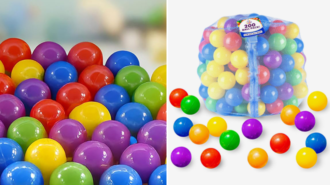 Ball Pit Play Balls 200 Count