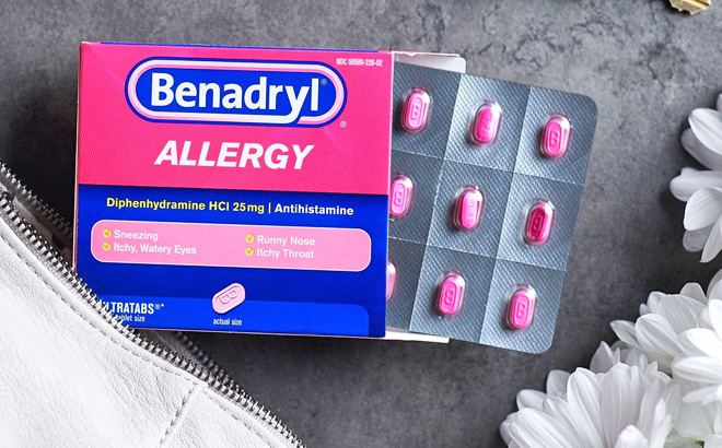 Benadryl Ultratabs Allergy Relief Tablets
