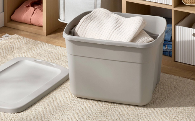 Brightroom 18gal Non Latching Storage Tote